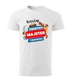 tshirt w kolorze białym dla super majstra
