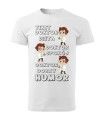 biały tshirt z zabawnym nadrukiem dla Twojego lekarza