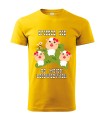 żółty t shirt dla rolnika