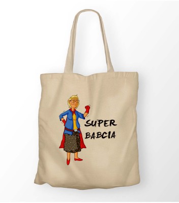 torba zakupowa super babcia