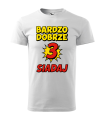 Koszulka z nadrukiem bardzo dobrze 3 siadaj