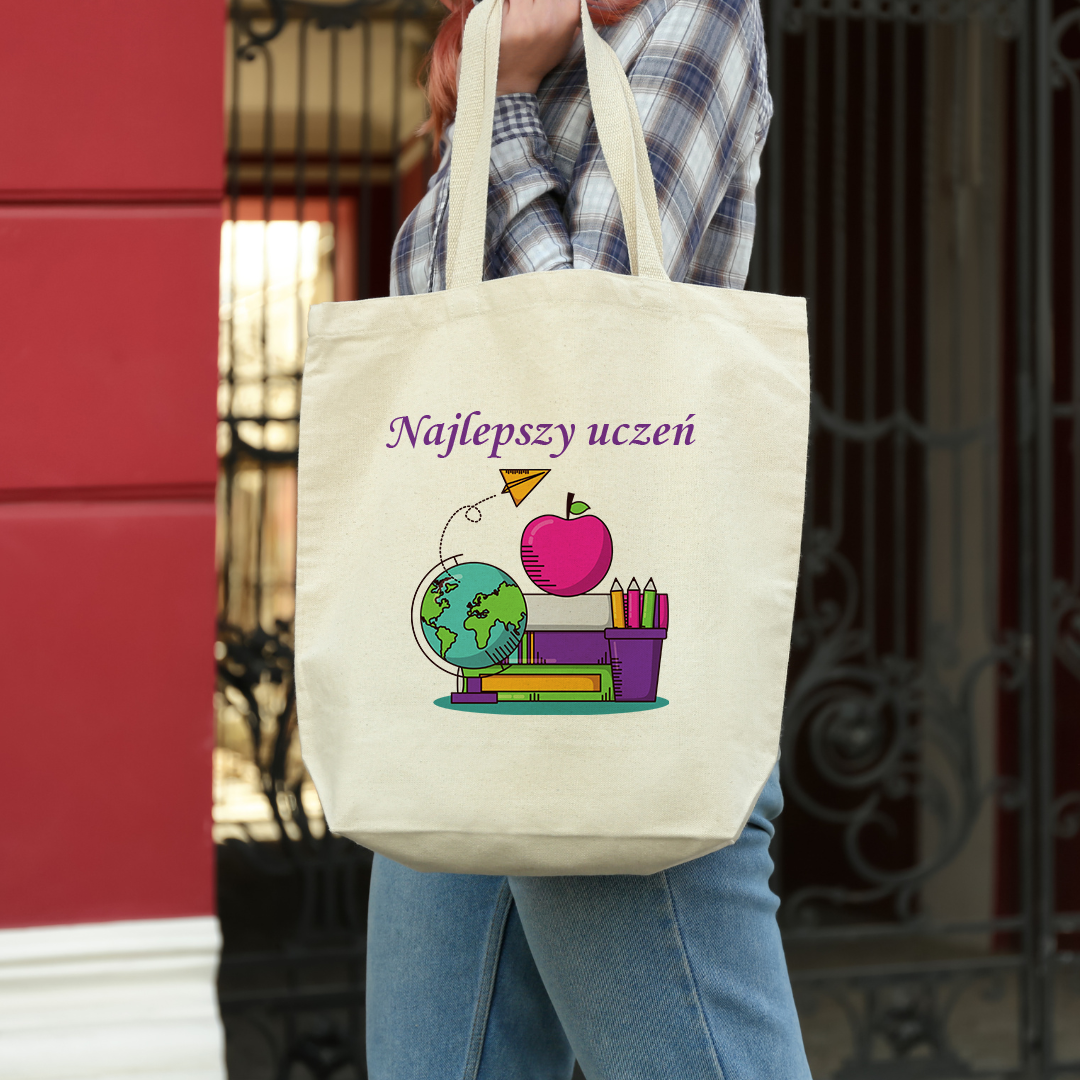 Torba bawełniania Najlepszy uczeń