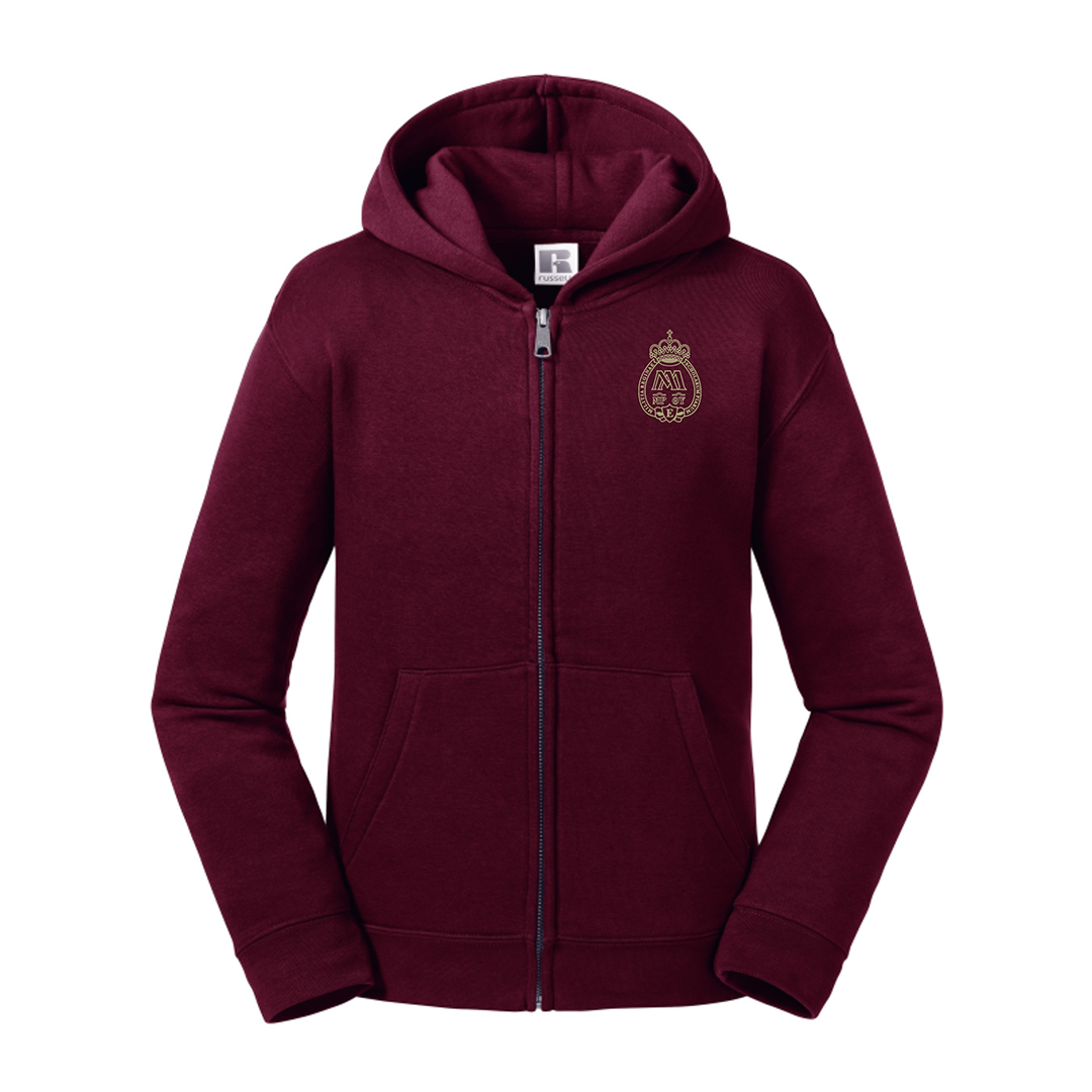 Pijarzy bluza rozpinana bordowa russell